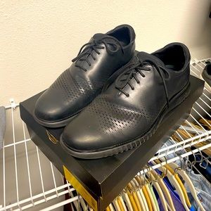 Cole Haan Mens ZERØGRAND Lined Laser Wingtip Oxford